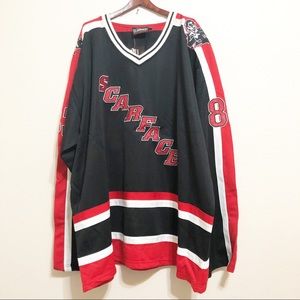 Scarface | Men’s Long Sleeve Hockey Jersey | 3XL